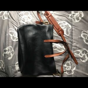 Madewell ziptop transport carry all